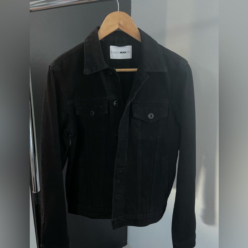 Denim Jacket - Black